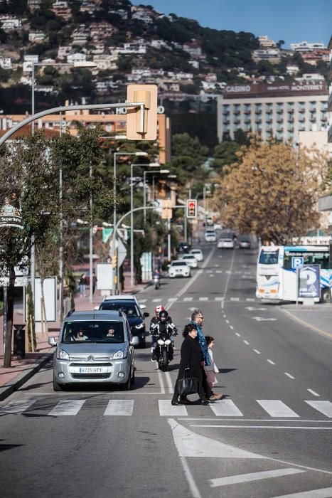 Lloret de Mar - GI-682 | Té la segona millor puntuació de tota l'auditoria en els factors Mobilitat i Seguretat viària. Ha de millorar en transport públic, la il·luminació, l'oferta de carril bici, la presència d'arbrat i mobiliari urbà, i l'elevat número de vehicles pesants.