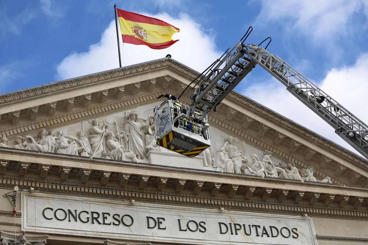 Madrid se engalana para la jura de la Constitución de Leonor