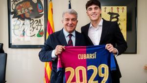 Cubarsí amplia el seu contracte amb el Barça fins al 2029
