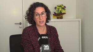 la secretaria general de erc marta rovira habla de la confrontacion con el estado y de la represion de espana a el independentismo