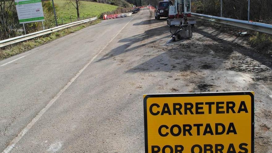 El circuito de bicicletas, en obras.