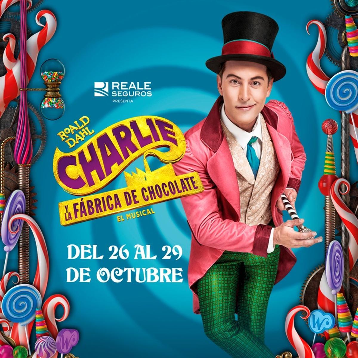 El musical &quot;Chalie y la Fábrica de Chocolate&quot; llegará a Vigo en octubre de 2023.