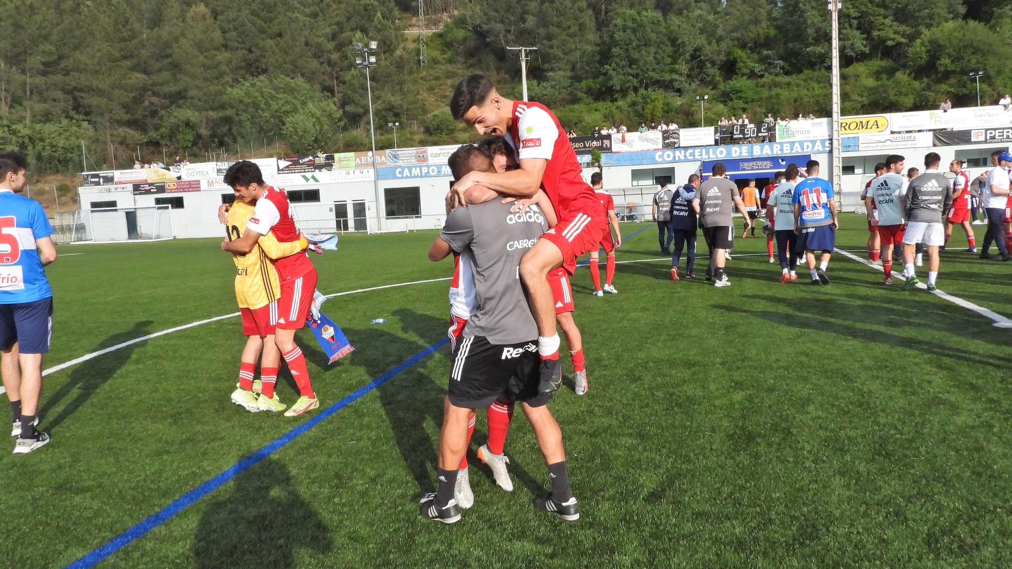 Así celebró su ascenso el Celta C Gran Peña