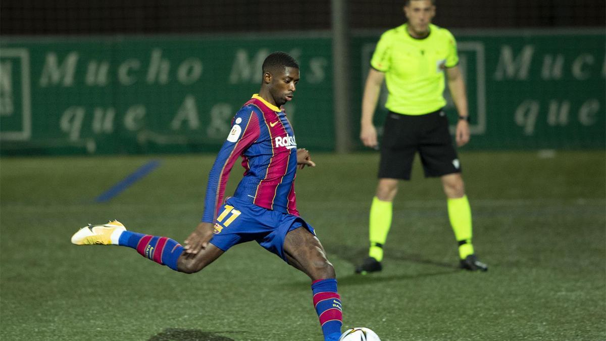 La alineación del Barça contra el Levante