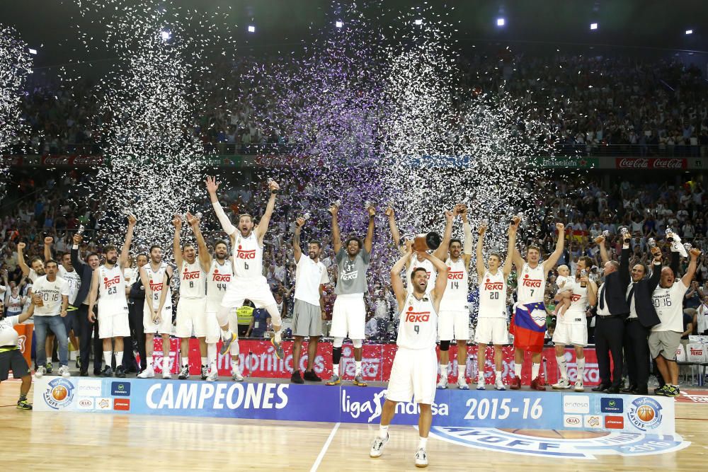 El Real Madrid, campeón de la Liga Endesa