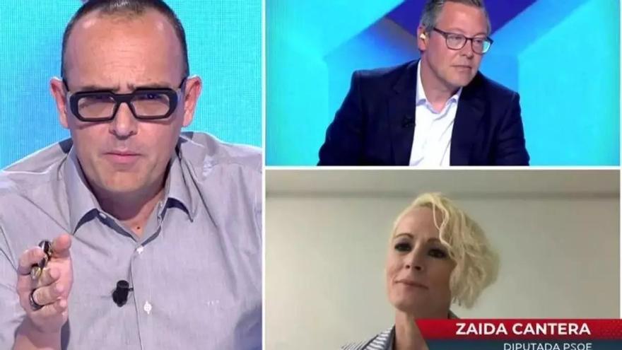 Choque de Risto Mejide y Zaida Cantera ante los ataques de Milei a Sánchez
