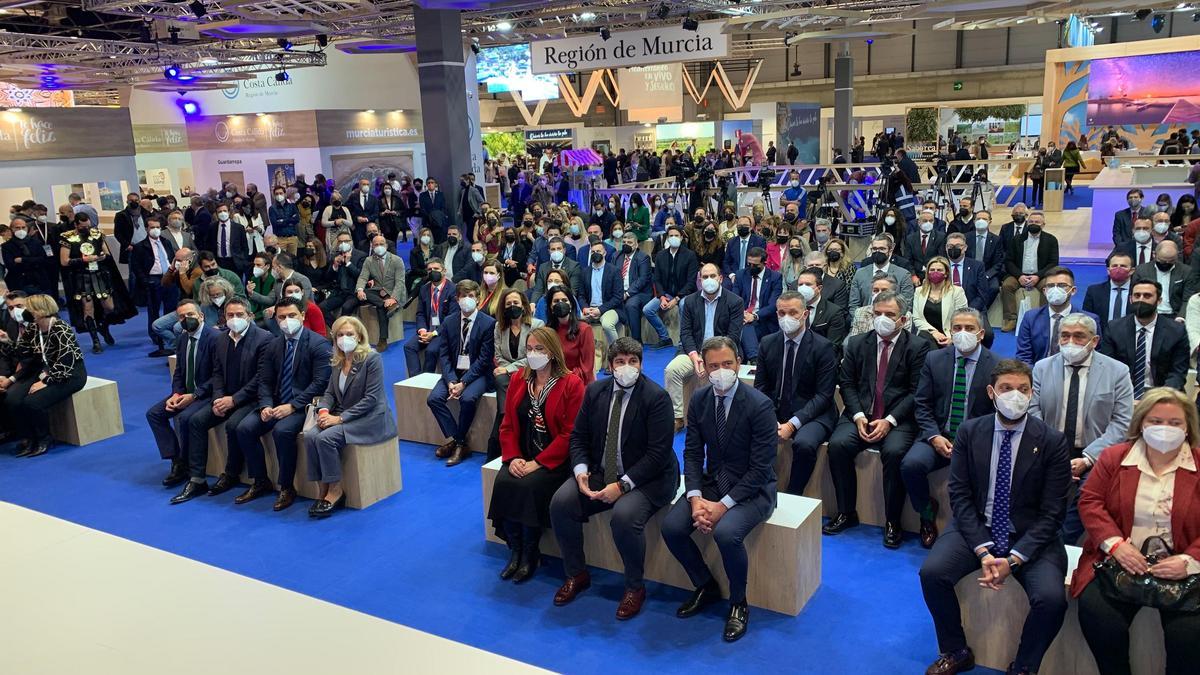 Un momento de la celebración del Día de la Región en FITUR