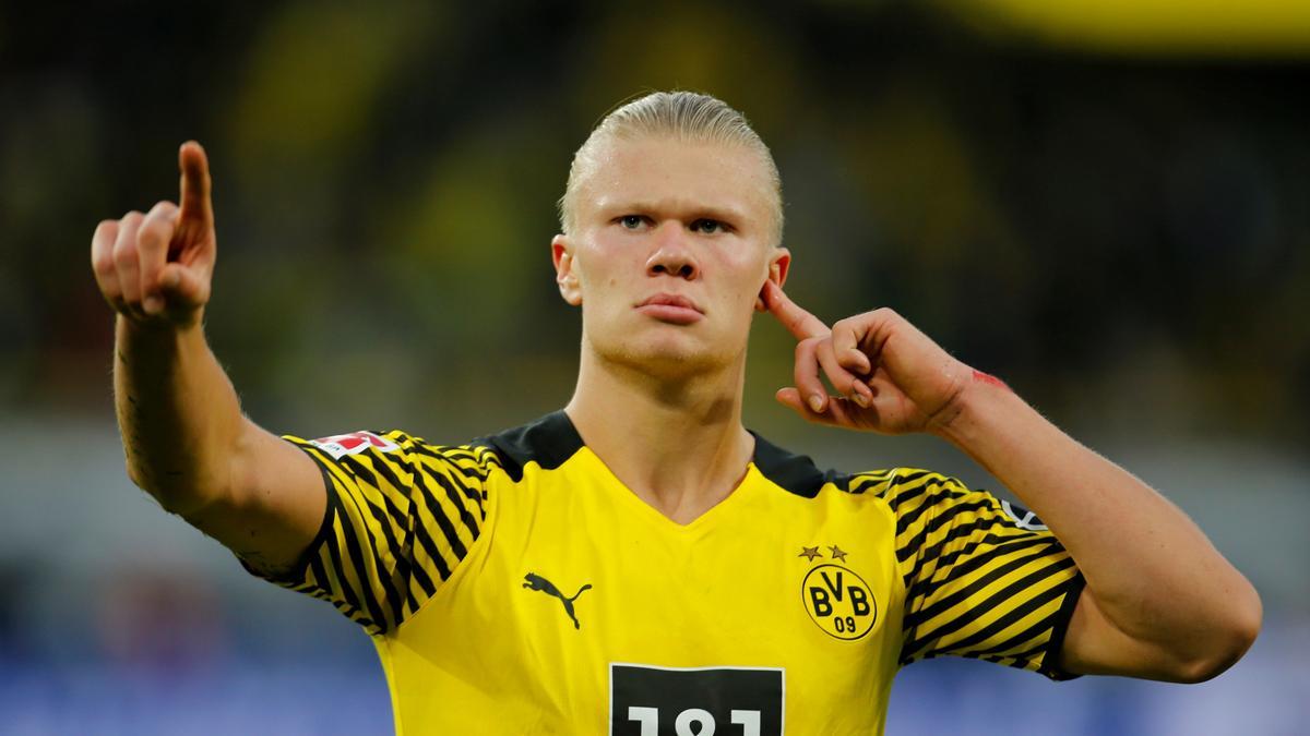 Erling Haaland, delantero del Borussia Dortmund