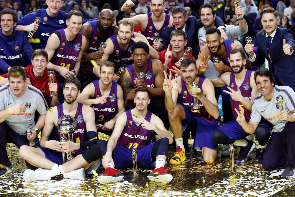 El Barça es proclama campió de la copa del rei