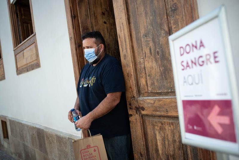 Donación de sangre de colectivos del Carnaval