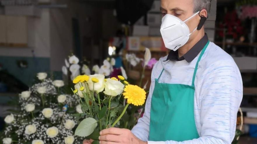 Manuel Jimeno, florista de Villaralbo.