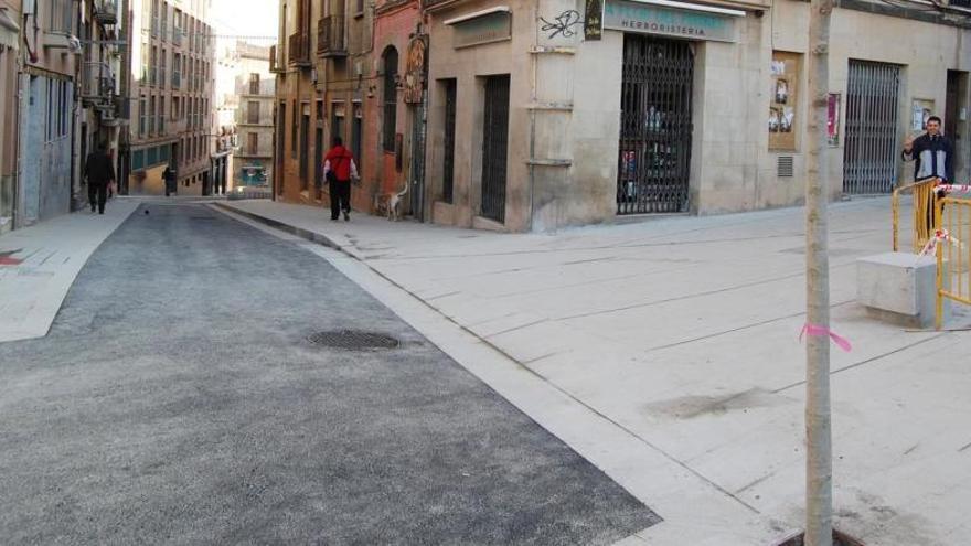 Moguda de trànsit al sector del Joc de la Pilota per les obres de millora