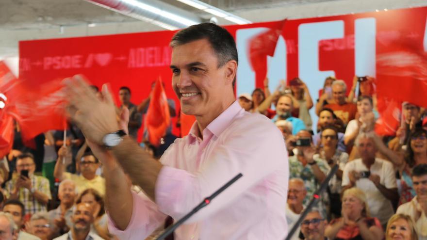 Vídeo | Sánchez obre la campanya reivindicant la "convivència" a Catalunya"