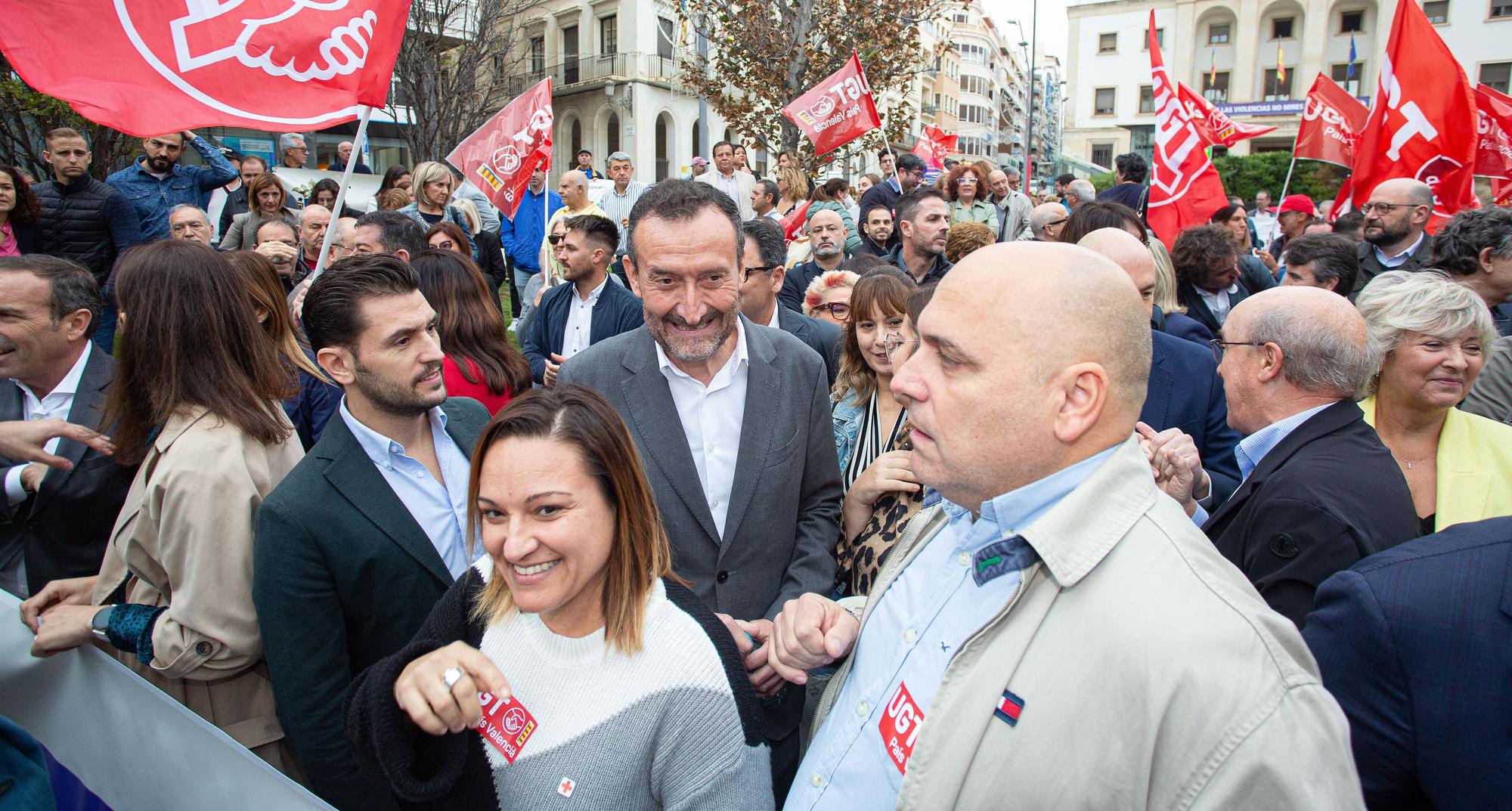 Concentración para reclamar una financiación justa para la provincia de Alicante