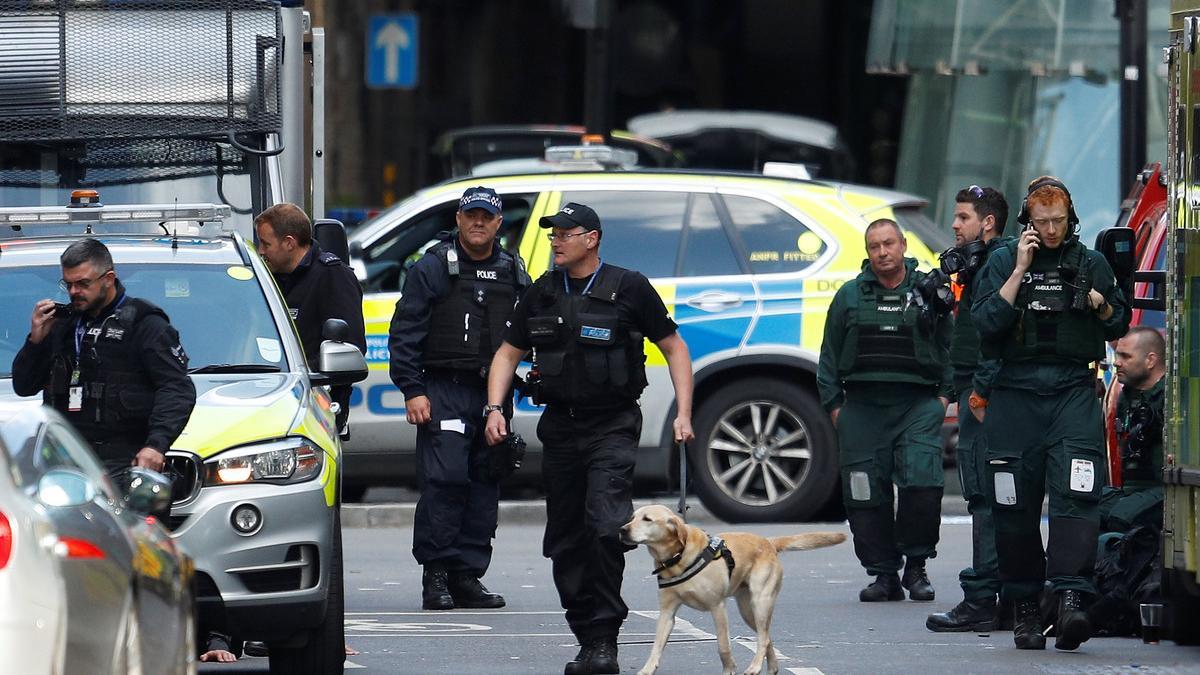 policía británica tras ataque terrorista en Londres