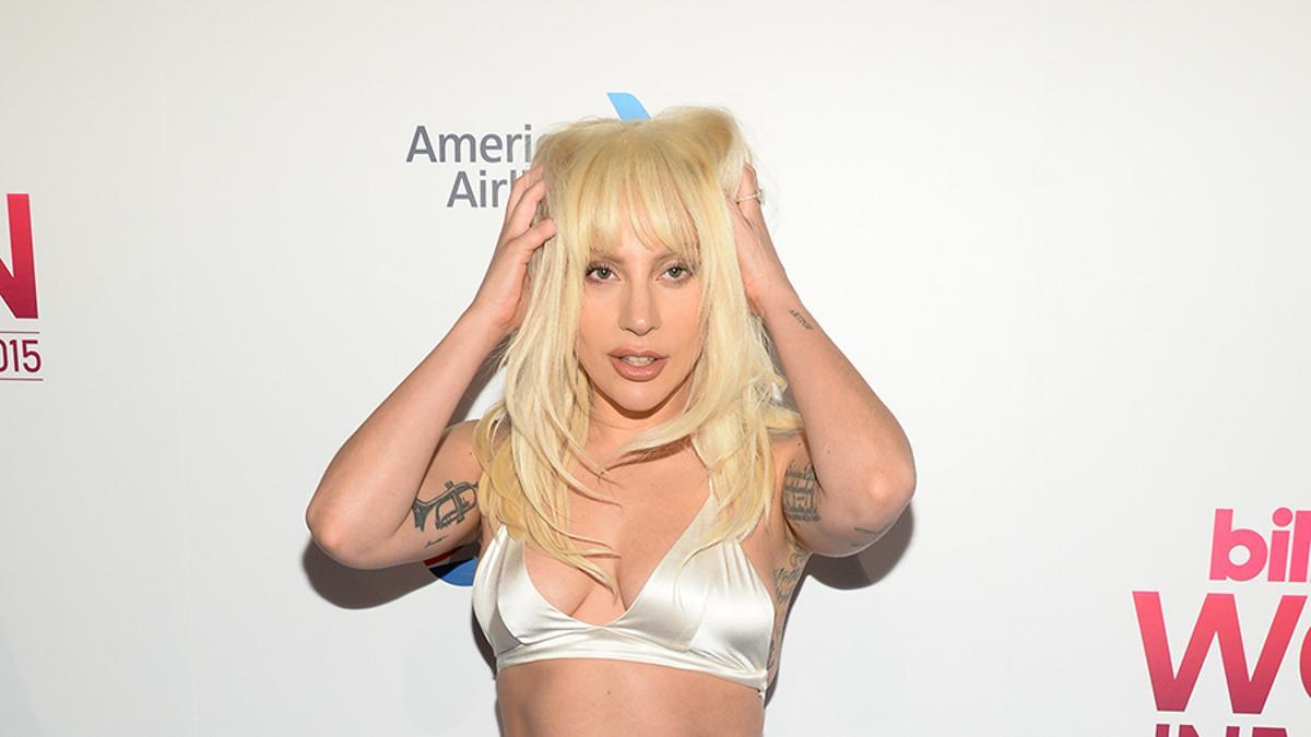 Lady Gaga en los Billboard Women in Music 2015