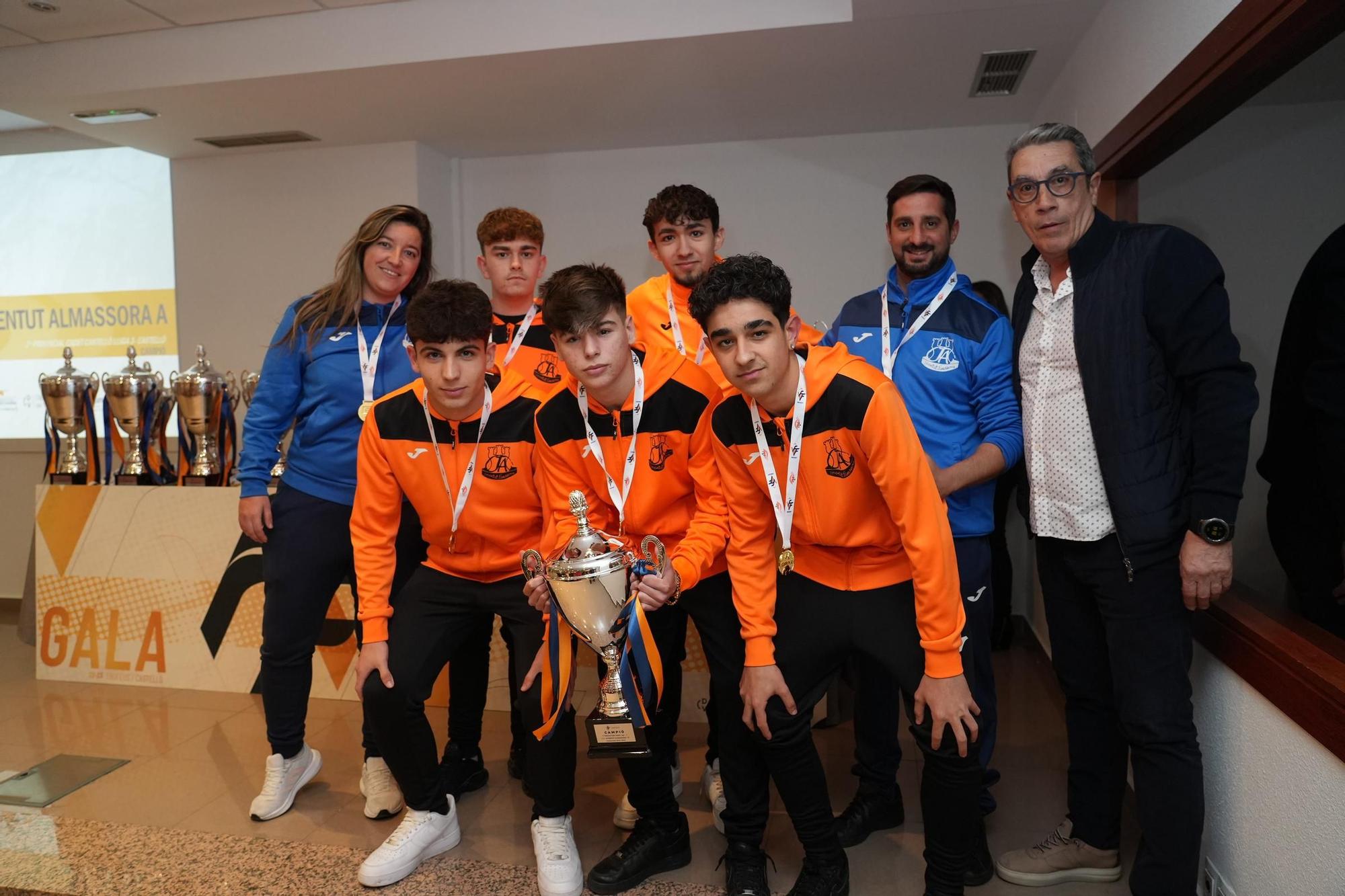 Galería | Los campeones de fútbol y fútbol sala de Castellón en 2023, aquí