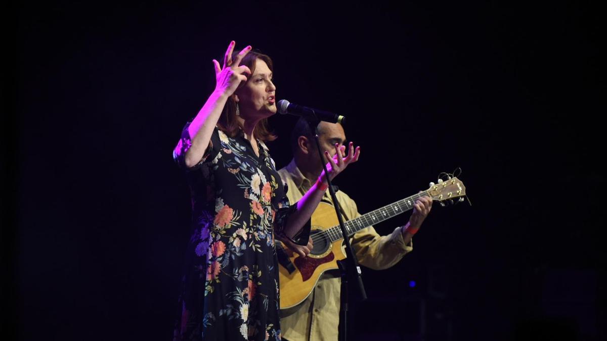 Así ha sido el concierto solidario de los artistas aragoneses en apoyo a Valencia