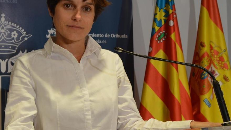 La edil Luisa Boné (Ciudadanos)