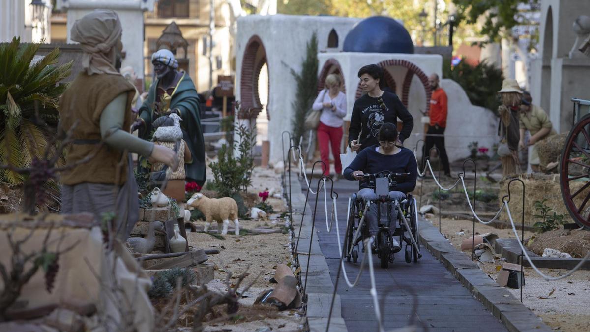 El Belén monumental de Xàtiva recibe más de 28.000 visitas en el puente de la constitución