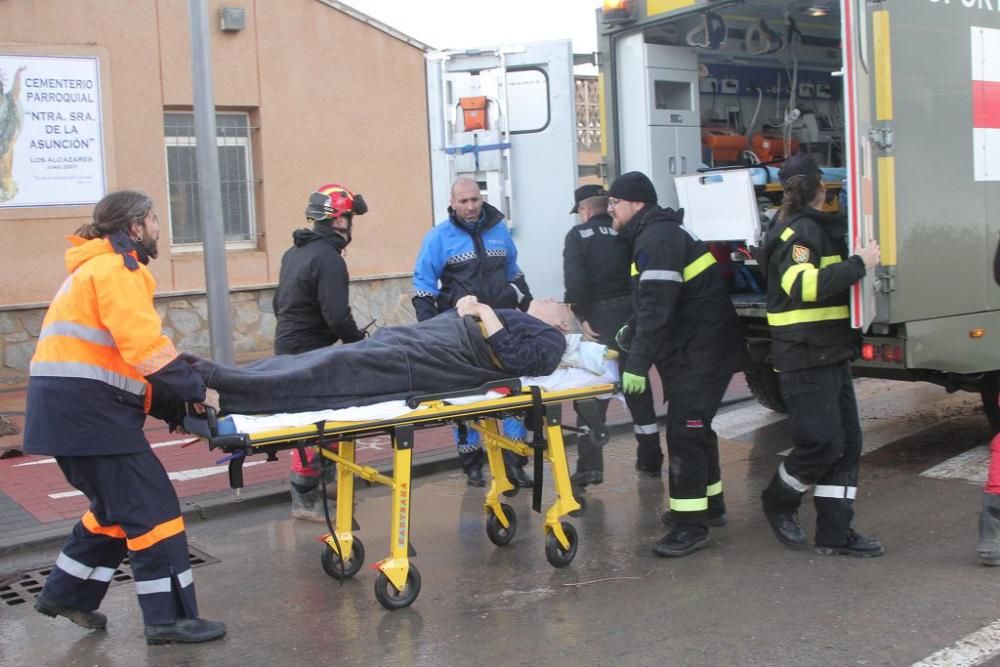 La UME monta su base en Los Alcázares para ayudar