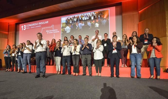 19/11/2017 LAS PALMAS DE GRAN CANARIA. XIII Congreso Insular PSOE Gran Canaria. FOTO: J. PÉREZ CURBELO