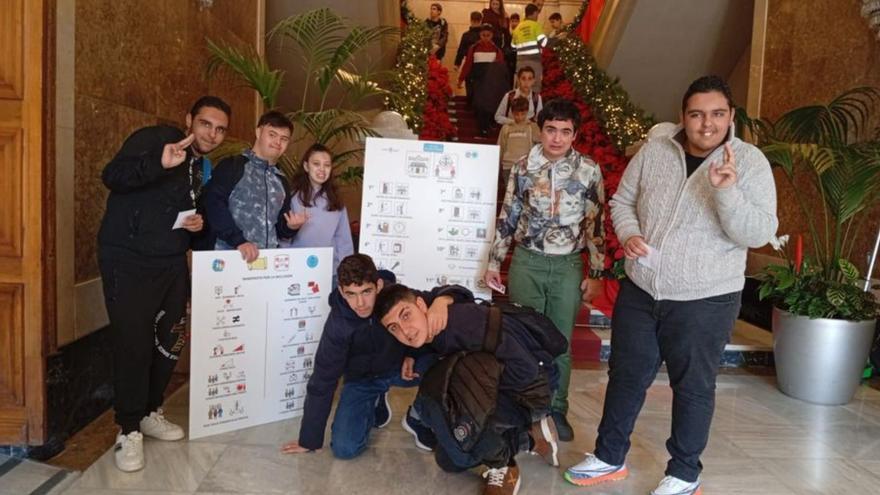 Los alumnos del CEE Las Boqueras. | L.O.