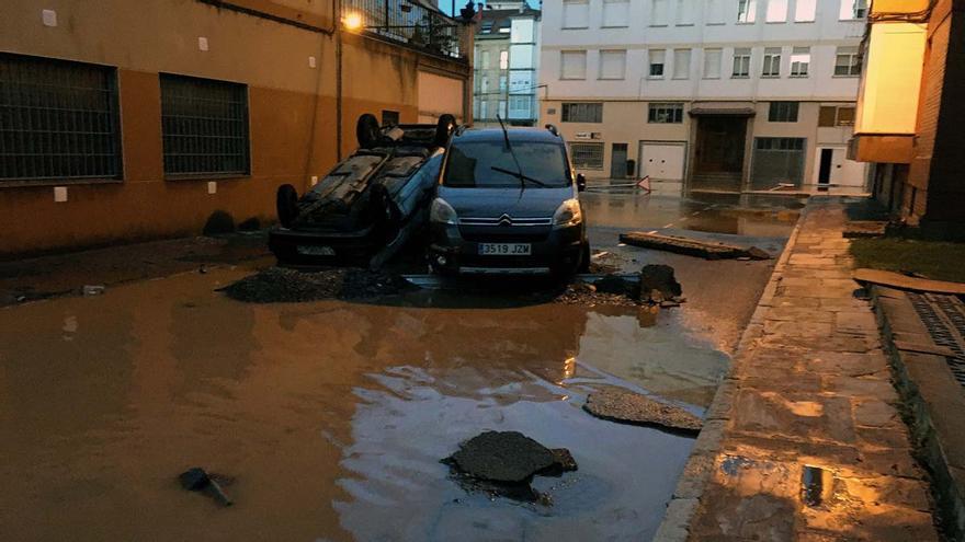 Inundaciones en Reinosa (Cantabria)