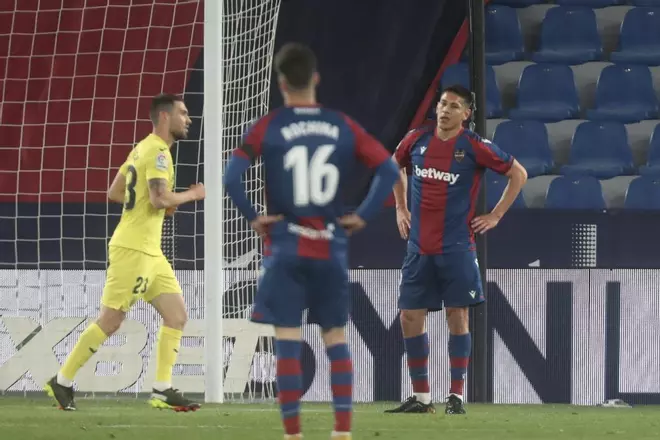 Las mejores imágenes del Levante UD - Villarreal