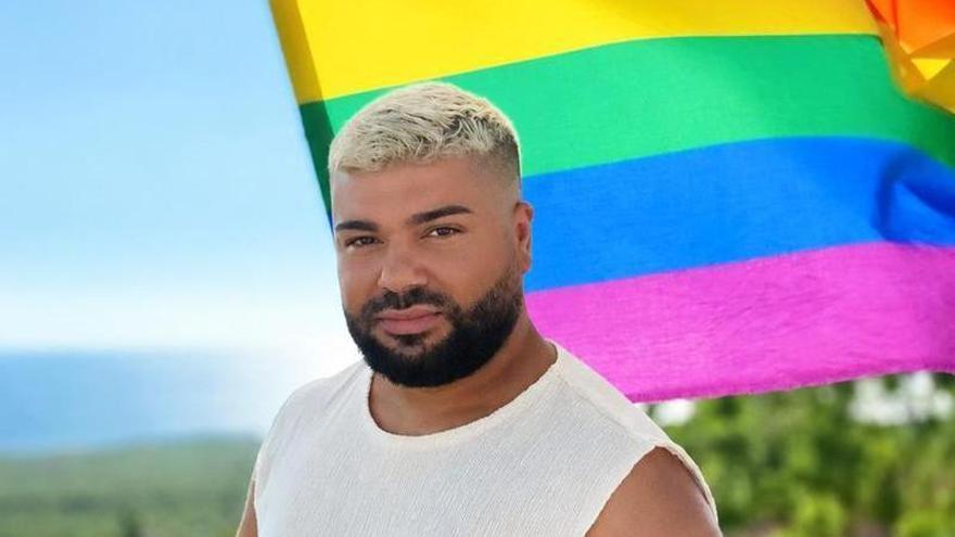 Natalio Cruz (32 años, pregonero del Orgullo en La Palma): «No me considero un referente para nadie, pero si alguien me ve como un ejemplo en mí, bienvenido sea»