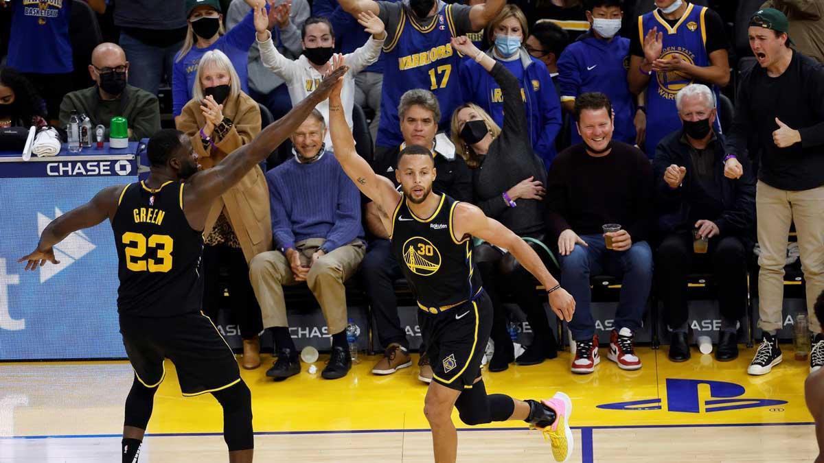 Stephen Curry volvió a ser fundamental para Golden State.