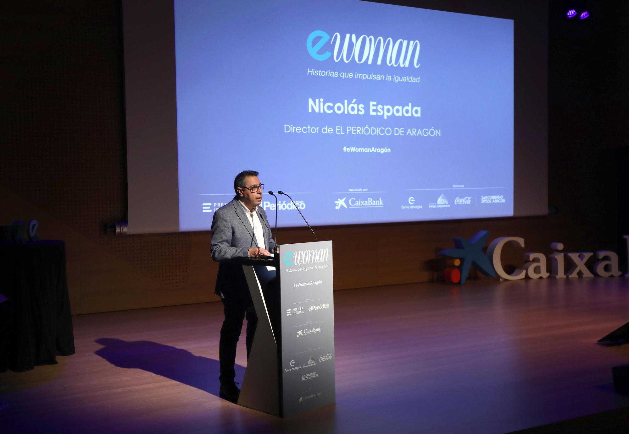 El directos del diario, Nicolás Espada, dio la bienvenida a los asistentes al acto en Caixaforum.