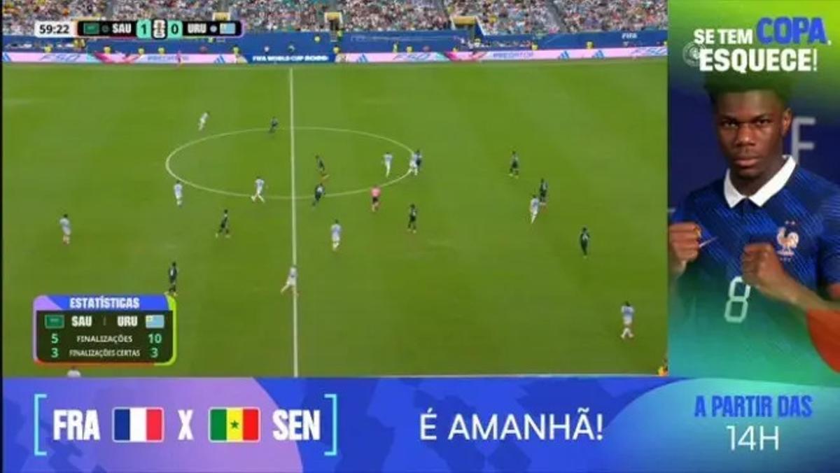 El Polémico anuncio en el Arabia Saudí - Uruguay