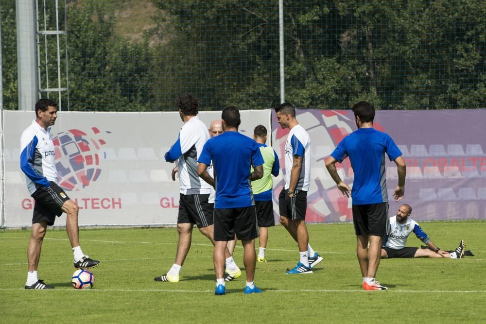 Entrenamiento del Real Oviedo