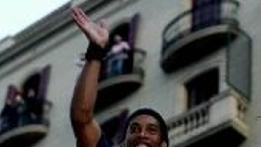 Ronaldinho es considerado el famoso con más gancho entre los españoles