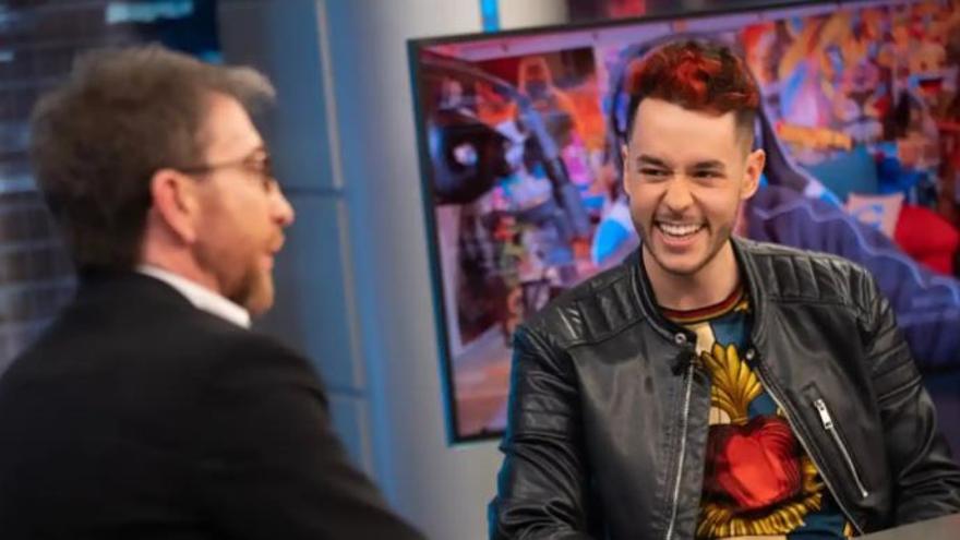 El famoso youtuber TheGrefg en el plató de &#039;El Hormiguero&#039;