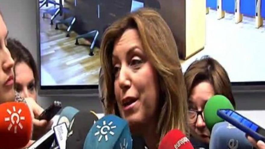 Susana Díaz confía en tener una gran mayoría el 22 de marzo