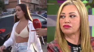 Inesperada reacción de Julia Janeiro a los duros ataques de Belén Esteban hacia su padre, Jesulín de Ubrique