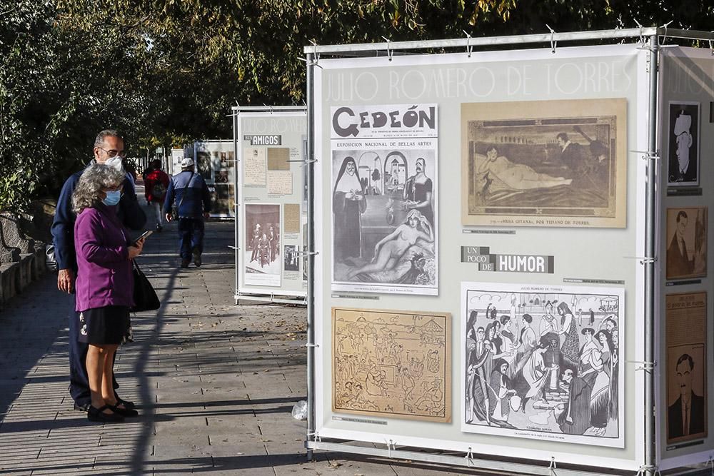 La Ribera acoge la exposición urbana 'Julio Romero de Torres, lejos del tópico'