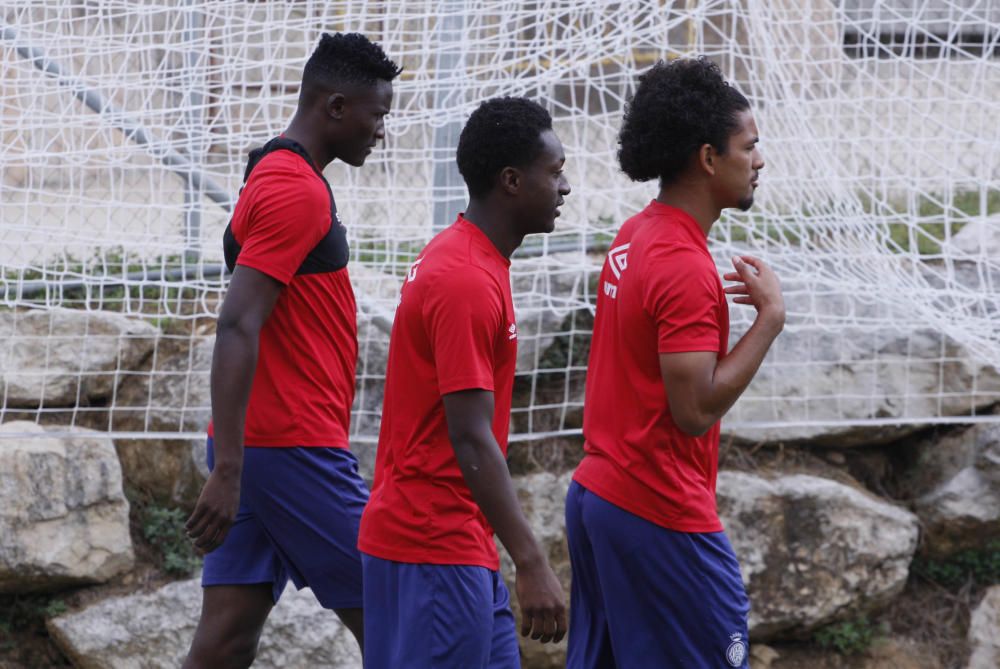 Entrenament del Girona FC