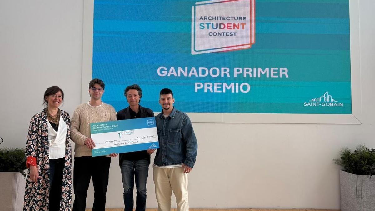 La Universidade de A Coruña gana la fase nacional del Architecture Student Contest de Saint-Gobain