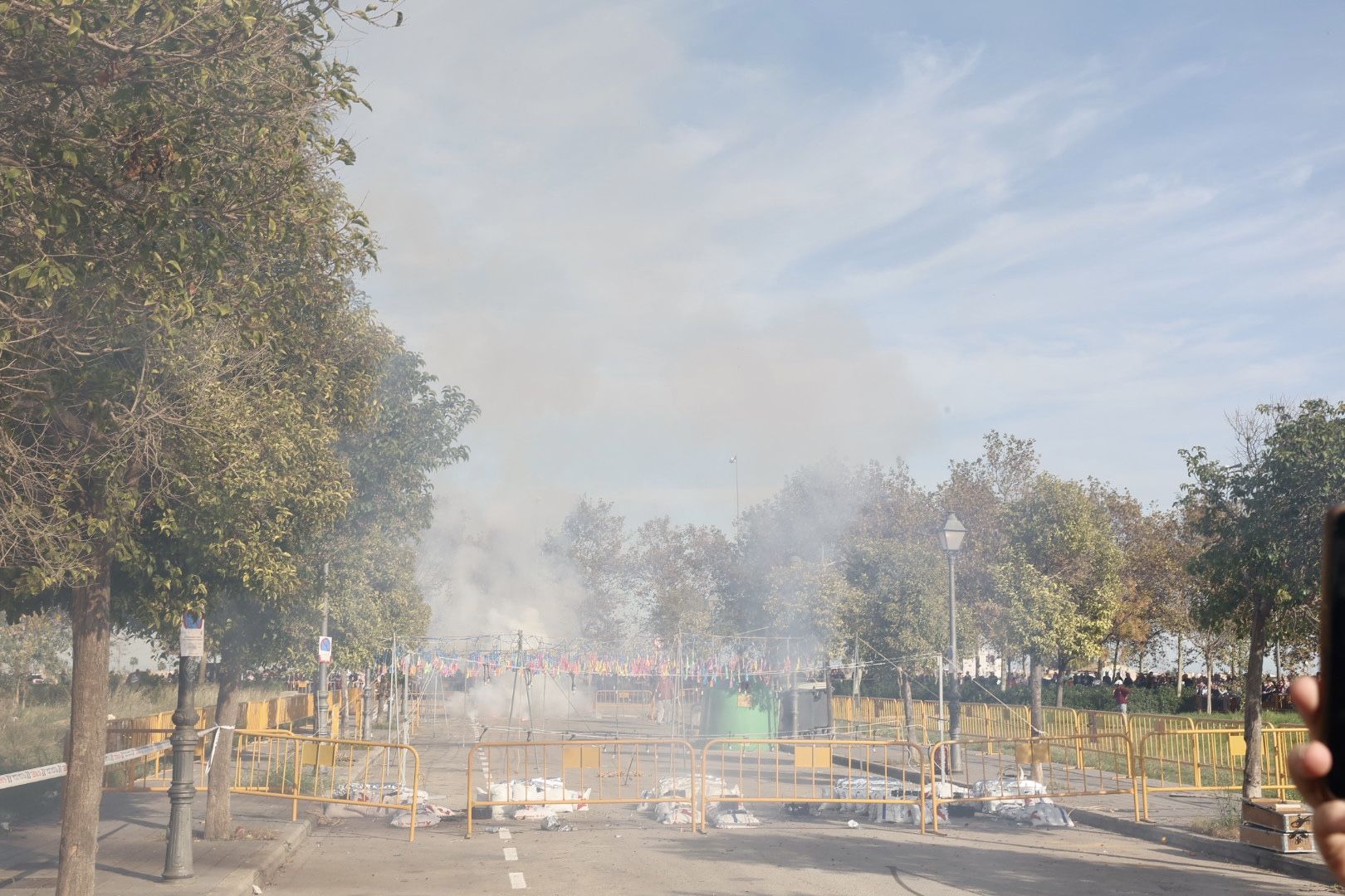 Mascletà para celebrar el Patrimoni