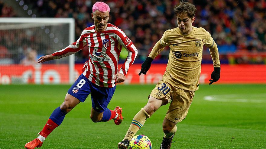 Las notas de la primera mitad del Atlético de Madrid - Barça