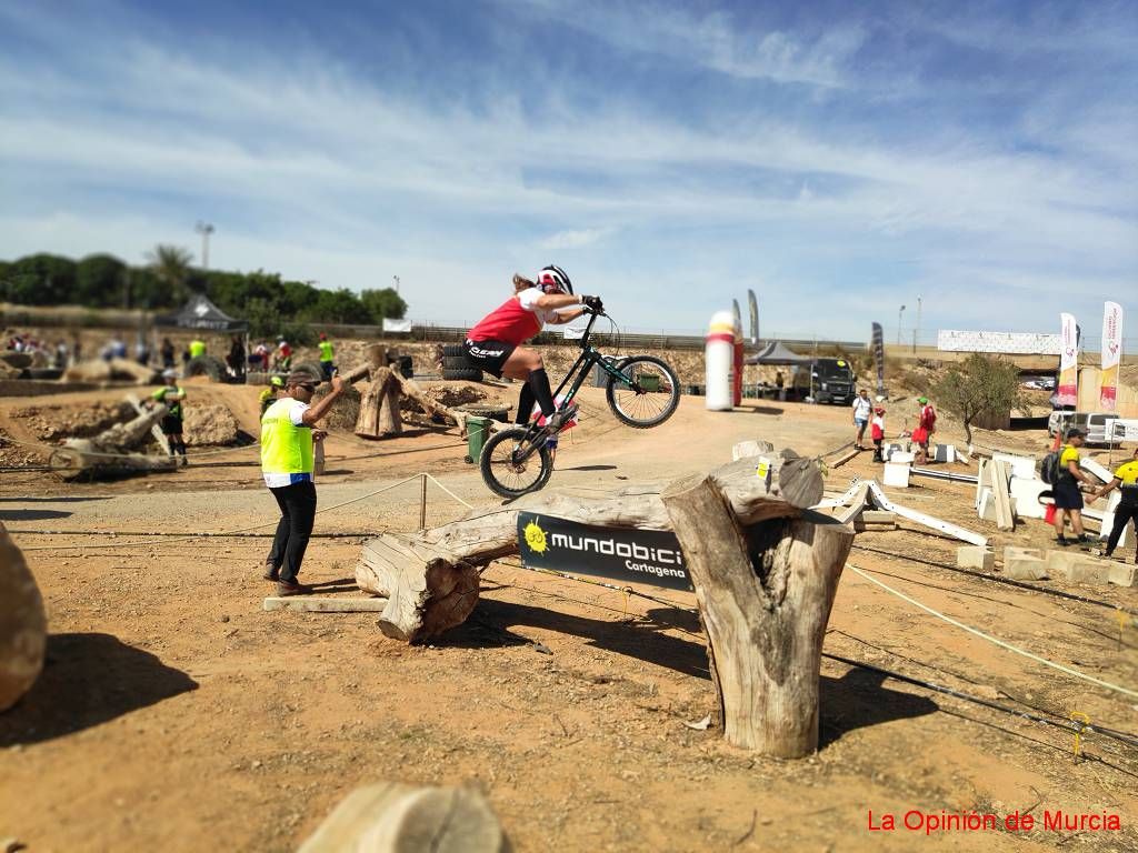 Copa de España de trialbici en el Circuito de Cartagena