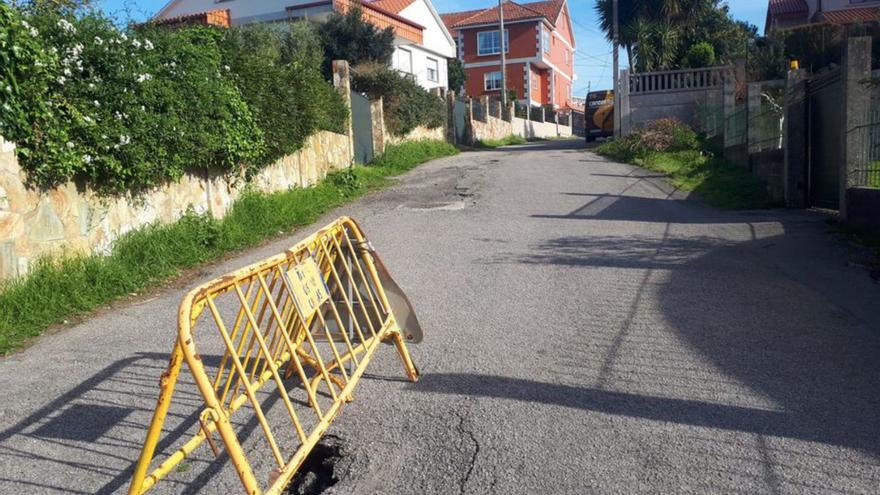 El PP exige al gobierno que actúe en la deteriorada carretera A Toxeira-Paraíso