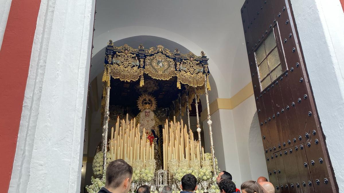 Miércoles Santo. Palio de la Hermandad del Buen Fin