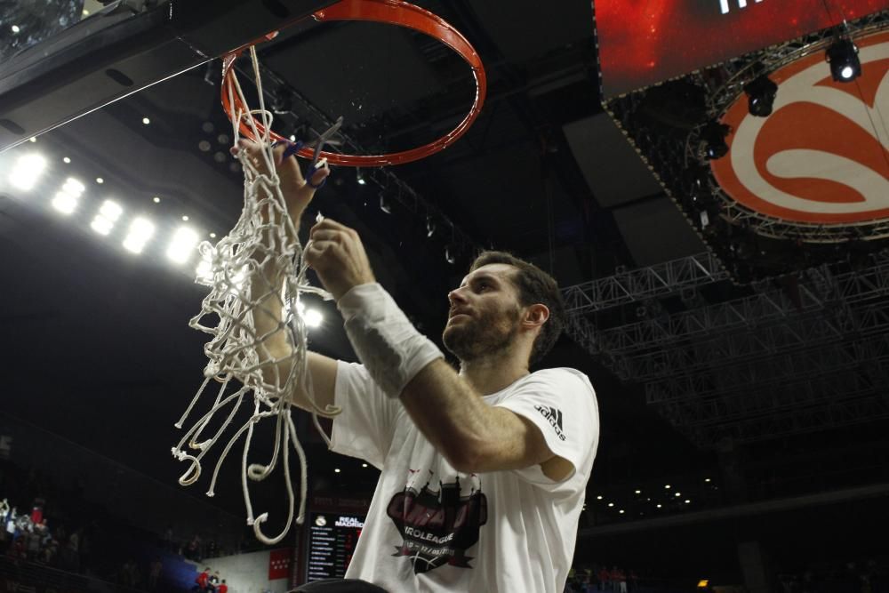 El Real Madrid, campeón de la ACB tras ganar el cuarto partido al Barcelona