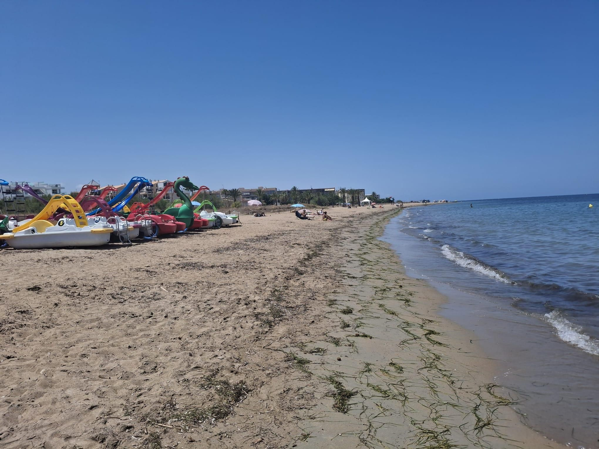 Insólito: playas vacías en Dénia (imágenes)