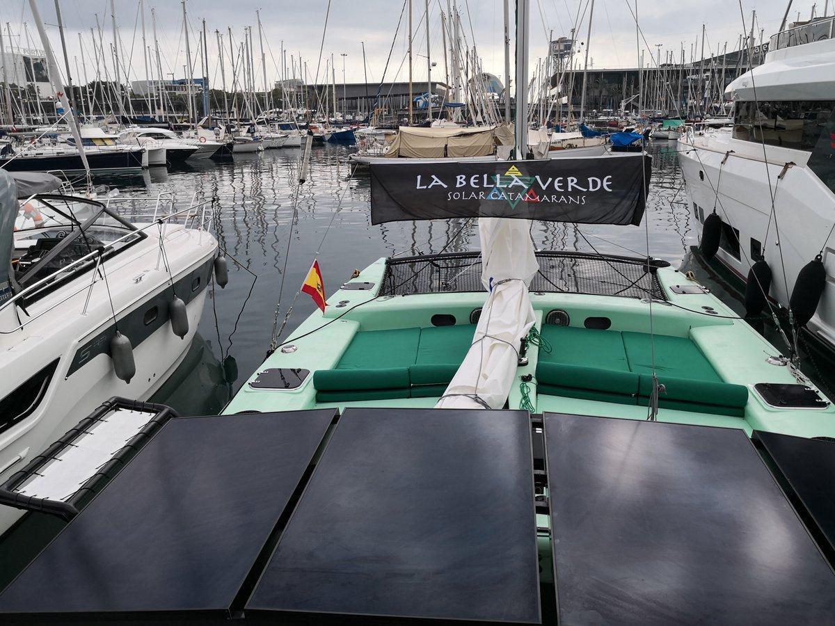 Los barcos eléctricos de La Bella Verde se han quedado sin espacio para atracar en Ibiza.