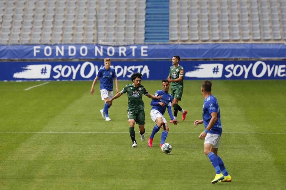 El Dépor saca un empate de su visita a Oviedo: 2-2